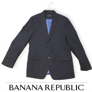 Banana Republic Blue Sport Coat Modern Fit